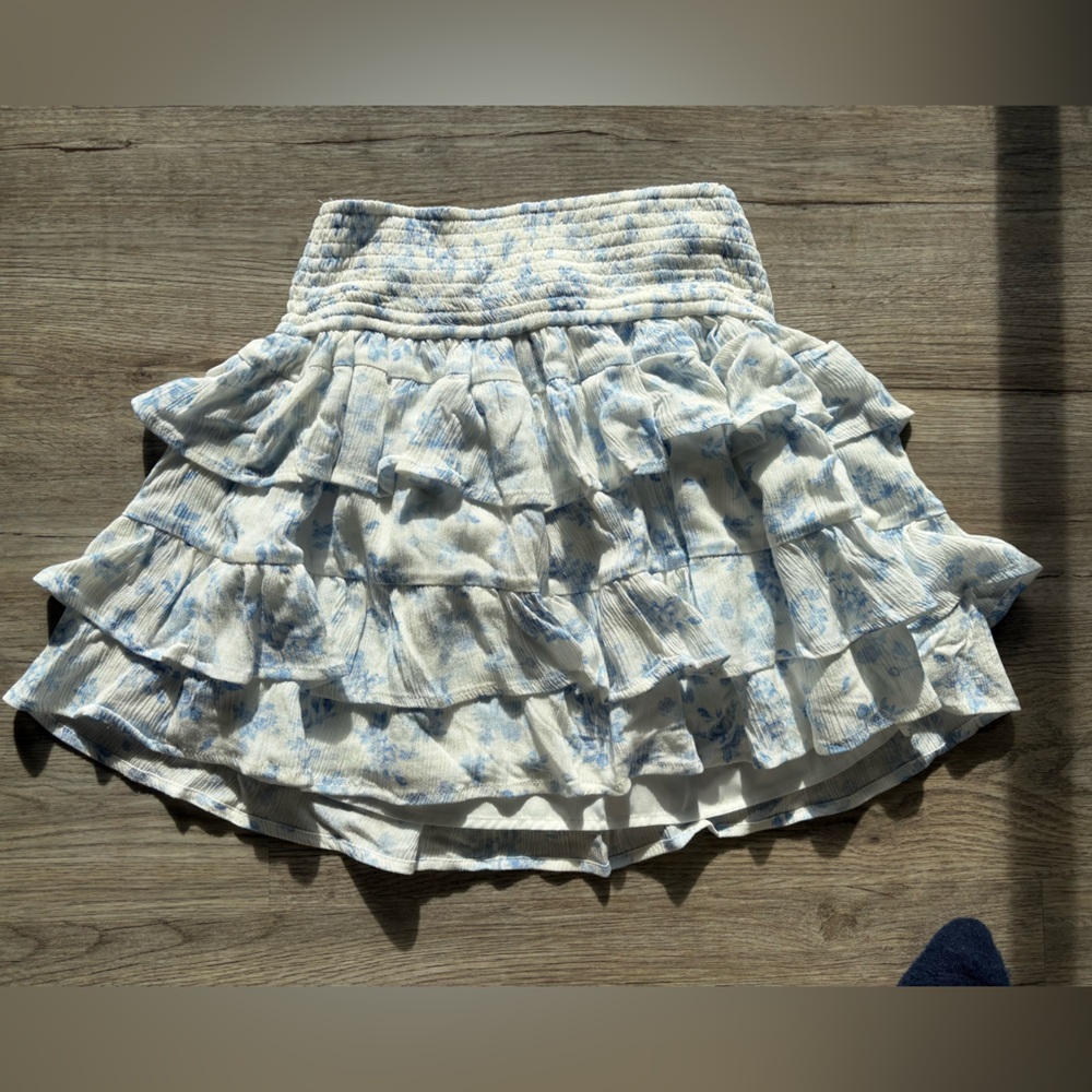 Arizona Jean Company Blue and White Skirt - Picture 3 of 6
